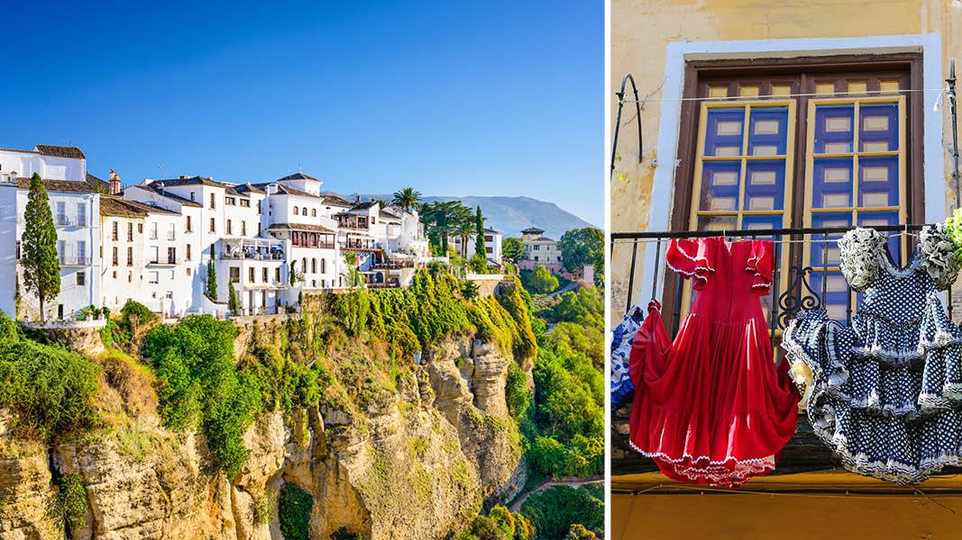 Ronda i Spanien, Andalusien, spanien langtidsferie